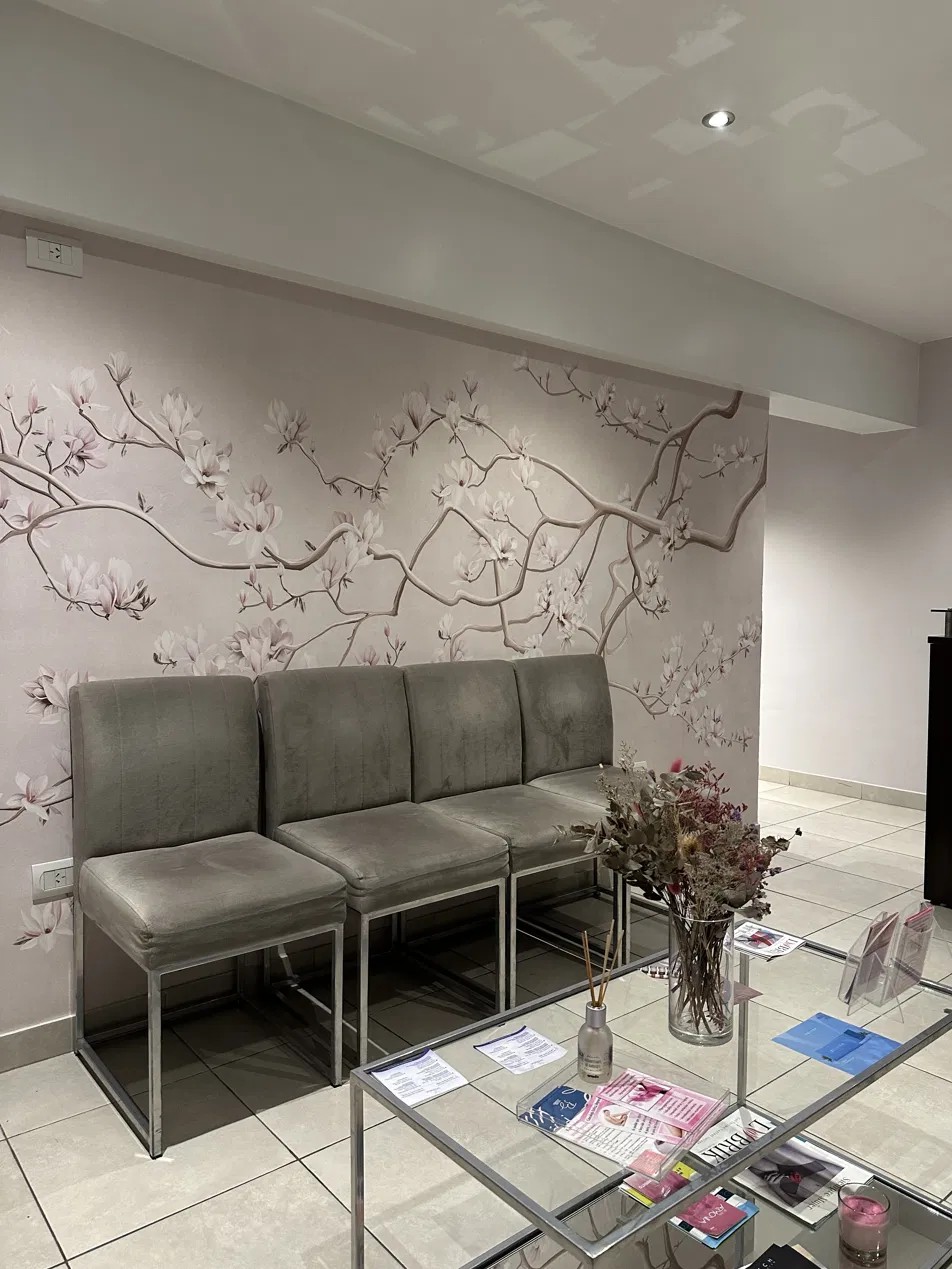Sala de espera del consultorio